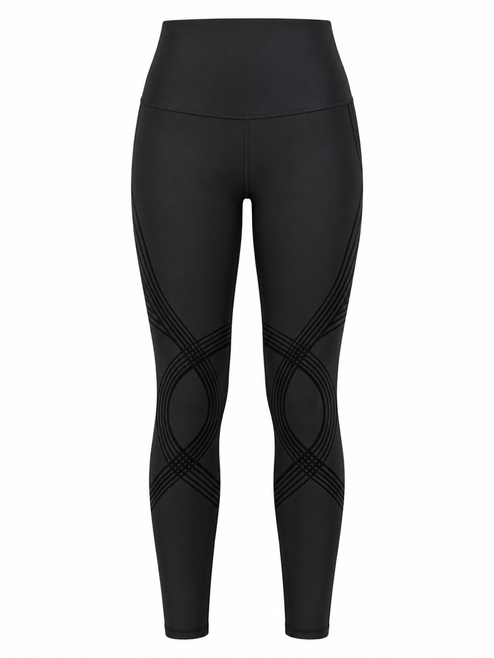 Fanka Body Sculpt Black Shaping Compression Leggings XL